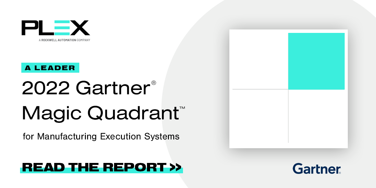 Plex Systems Recognized by Gartner® as a Leader in 2022 Magic Quadrant