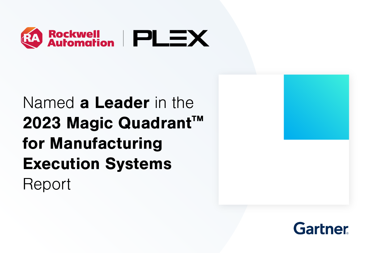 Rockwell Automation recognized by Gartner® as a Leader in 2023 Magic