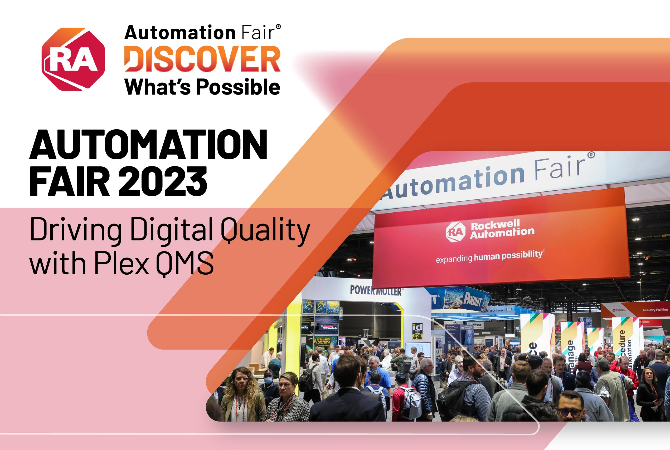 Automation Fair 2023 – Driving Digital Quality with Plex QMS