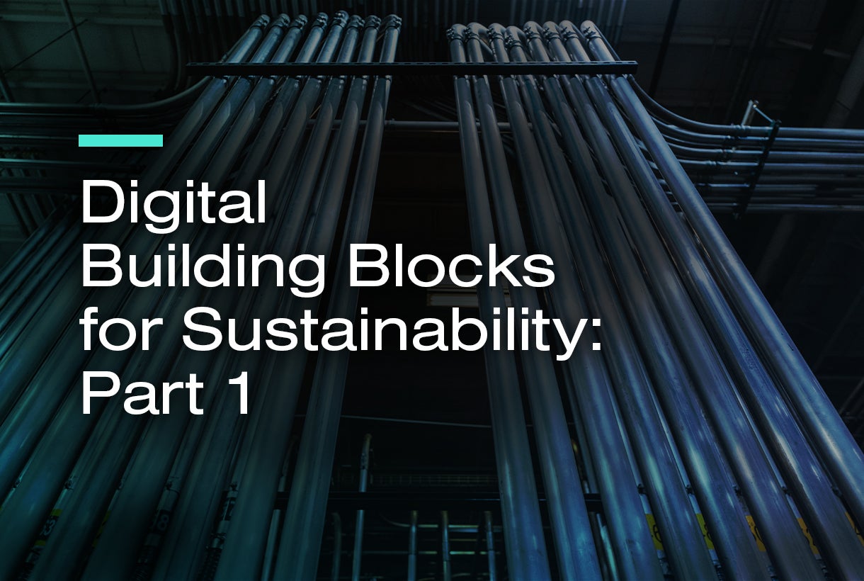 Digital Building Blocks for Sustainability: Part 1