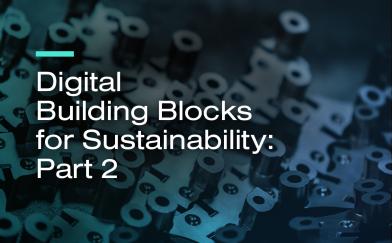 Digital Building Blocks for Sustainability: Part 2