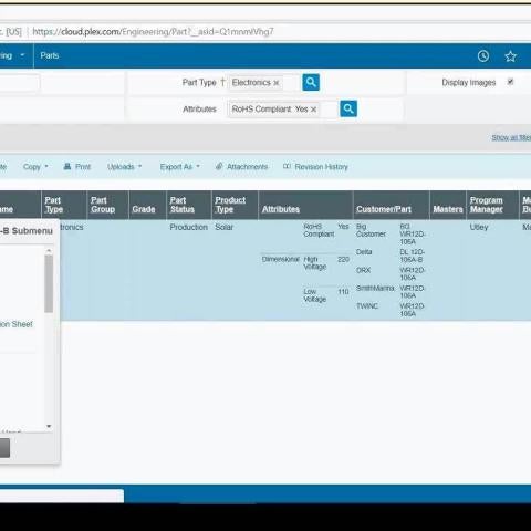 The Plex Manufacturing Cloud Demo - A Cloud-Based ERP/MES System
