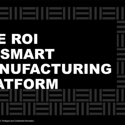 How To Calculate the ROI of a Smart Manufacturing Platform